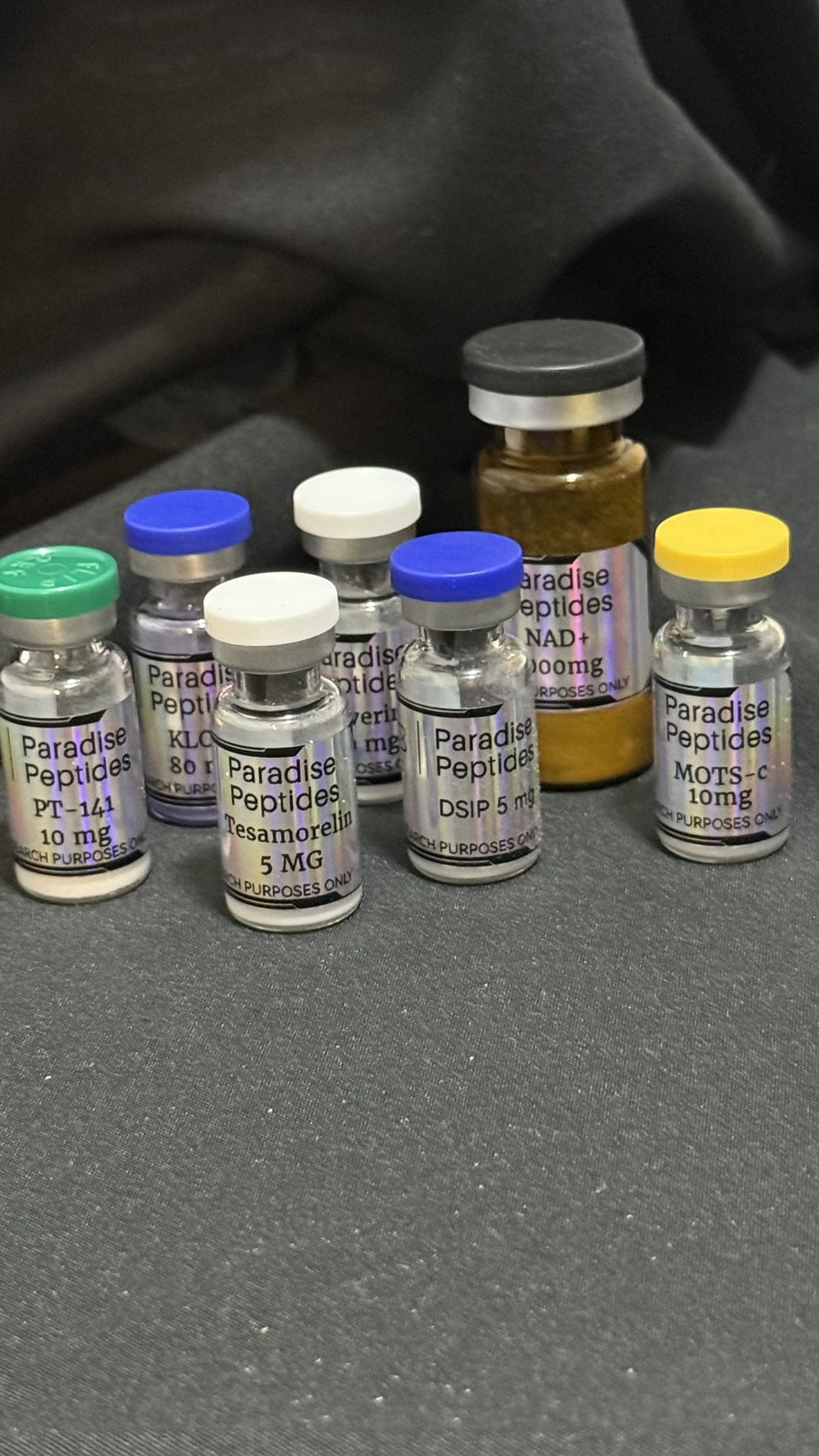 Paradise Peptides product collection