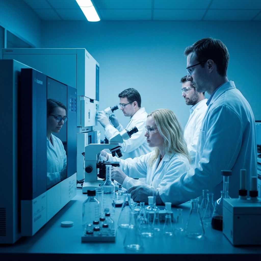 Research laboratory equipment